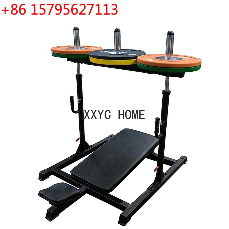 Vertical Leg Press - バーチカルレッグプレスホームジムスクワットマシンは、臀部、ハムストリング、ふくらはぎを強化し、引き締めます。