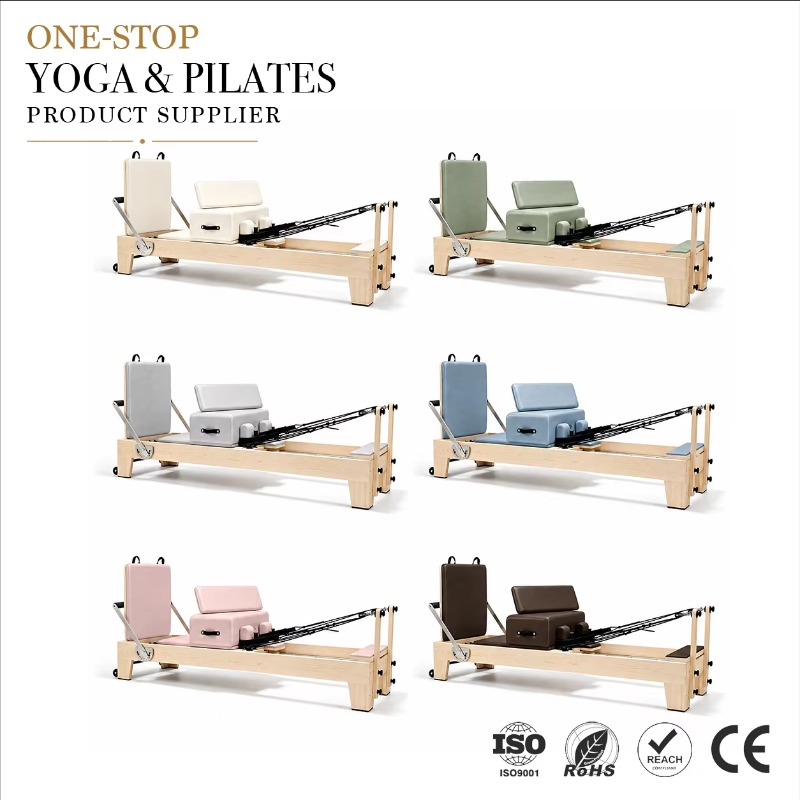 Home Gym No Equipment - YTYINカスタムカラー低MOQソリッドメープルウッドピラティスリフォーマーピラティス機器ホームジムピラティススタジオ用