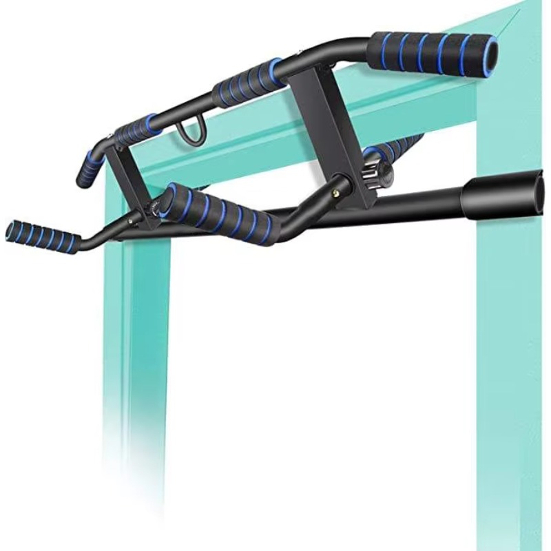 Home Gym Trainer - ドア枠用懸垂バー 多機能懸垂チンニングバー ホームドアフレームディップバー フィットネスボディワークアウト ホームジムシステムトレーナー