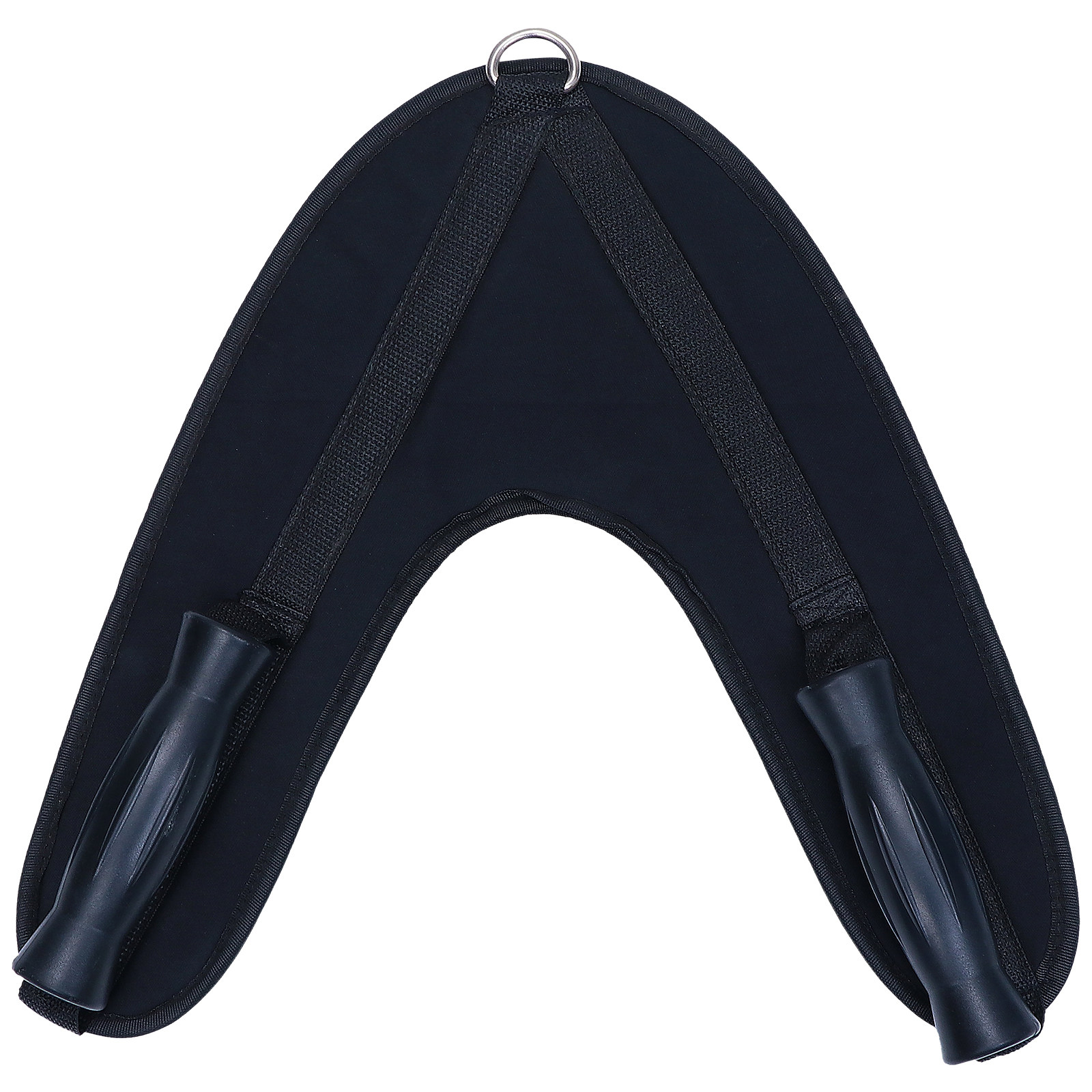 Home Gym No Equipment - 1個入りアブクランチハーネス 高品質PVCナイロン製V字型腹部ストラップ ホームジムフィットネス機器用ワークアウトアクセサリー