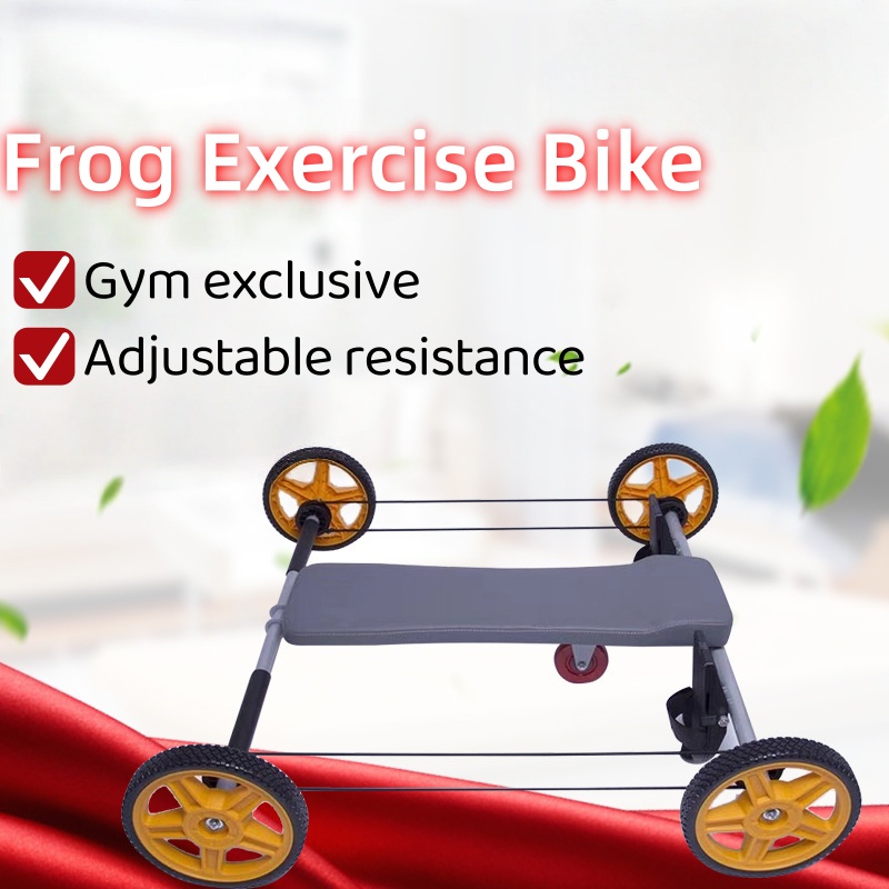 Home Gym No Equipment - カエル型エクササイズバイク 四輪駆動 コアストレングストレーニング ジム 商用および家庭用 ラリー
