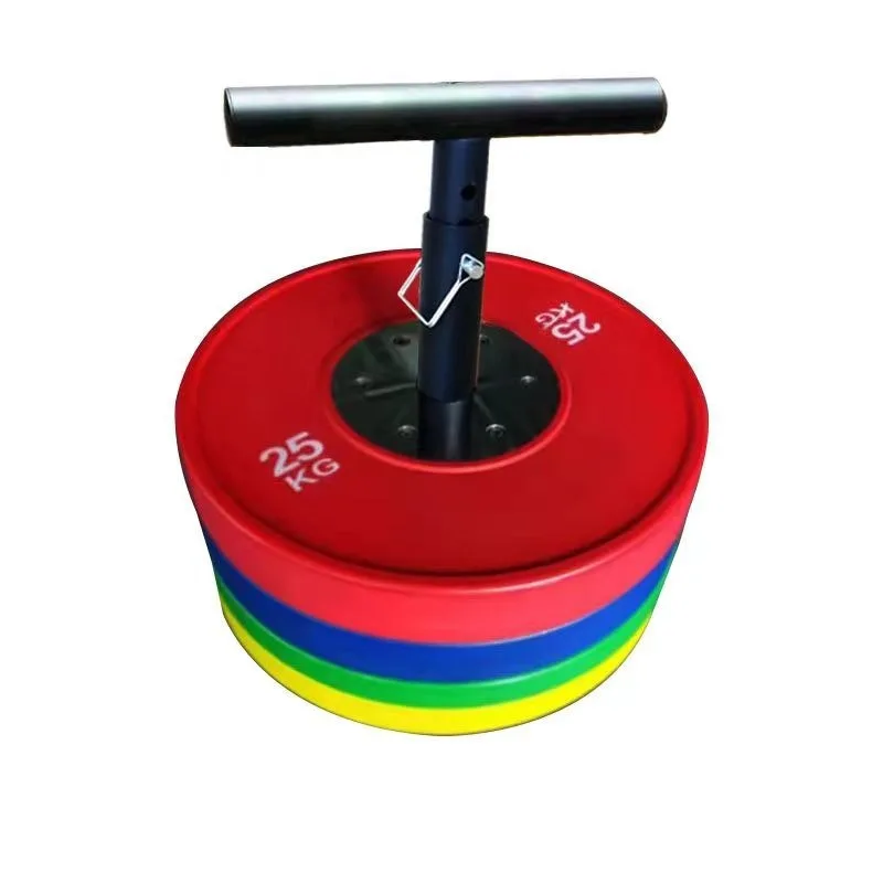 Home Gym Trainer - 調整可能なT型ケトルベルハンドルウェイトヒップトレーナーホームジムフィットネス機器調整可能なダンベルバーベルセット