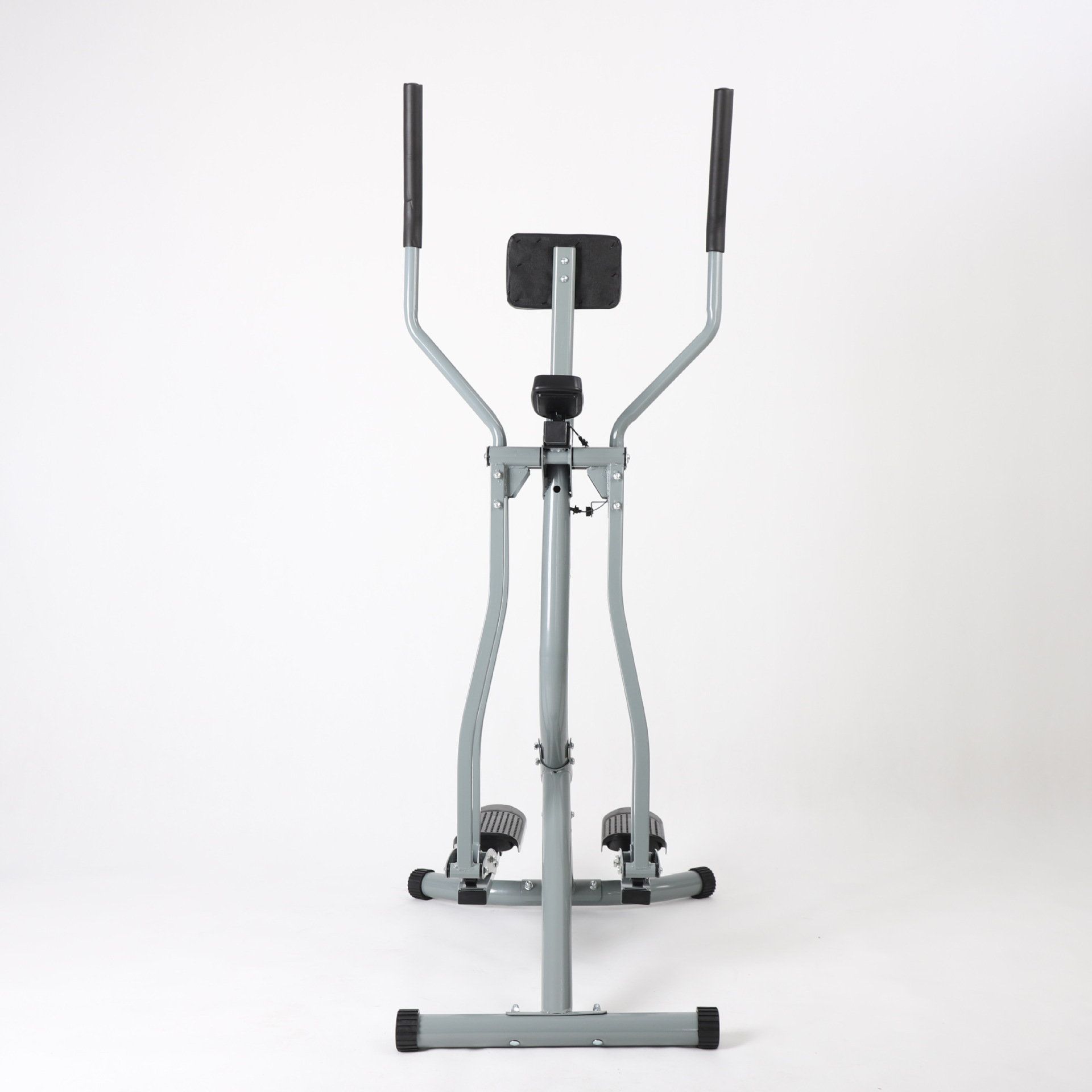 Home Gym Trainer - TBFIT折りたたみ式背もたれ付きエリプティカルマシン - ホームジム機器、省スペースデスク下レッグトレーナー＆カーディオステッパー
