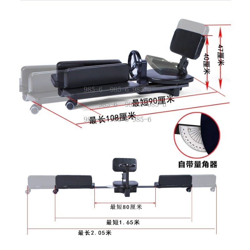 Vertical Leg Press - 脚の靭帯ストレッチ器具、水平垂直スプリット練習用ヒップオープニングプレスマシン
