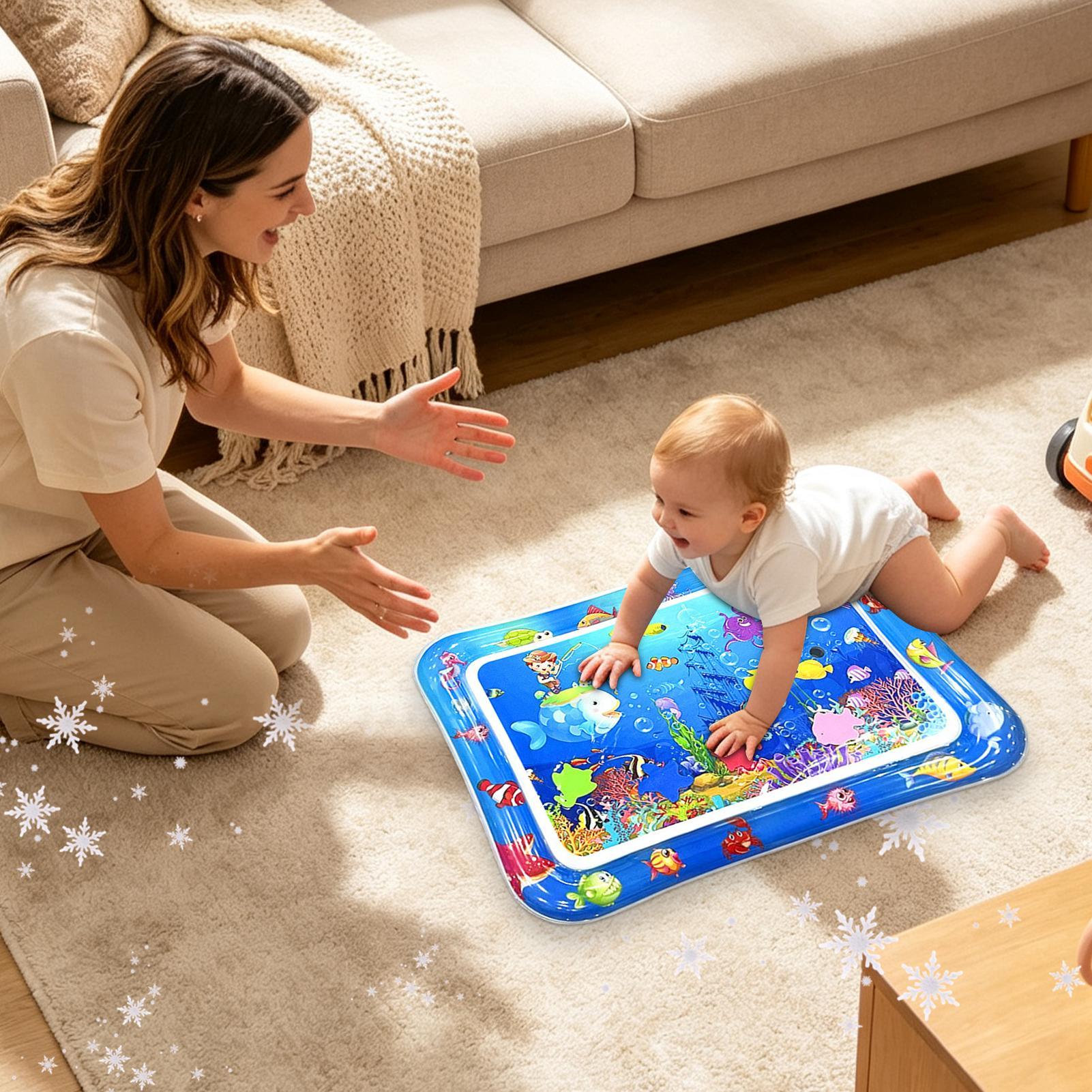 子供用ウォーターパッド 感覚刺激 海の動物柄 インフレータブ - Home Gym Kids のレビューと価格