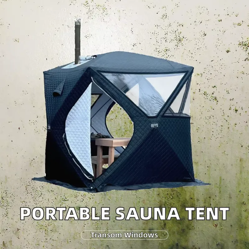 ポータブル屋外2～5人用サウナテント 家庭用ジム＆キャンプ用 - Sauna Home Gym のレビューと価格