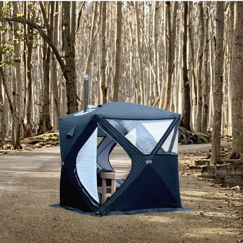 ポータブル屋外2～5人用サウナテント 家庭用ジム＆キャンプ用 - Sauna Home Gym のレビューと価格