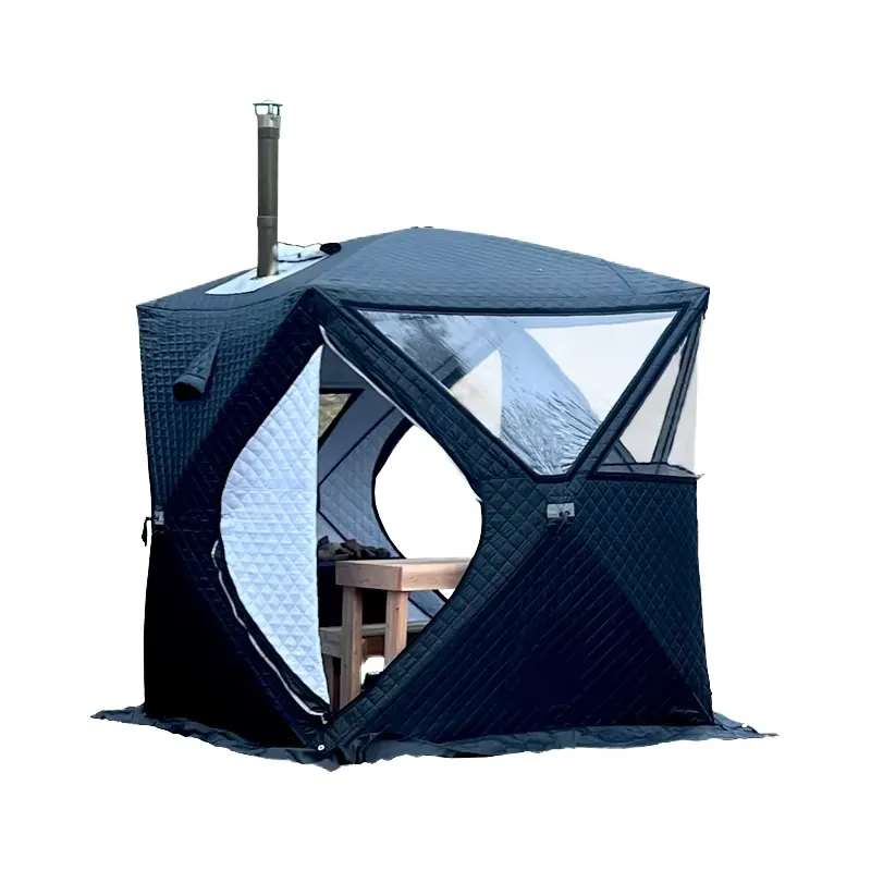 ポータブル屋外2～5人用サウナテント 家庭用ジム＆キャンプ用 - Sauna Home Gym のレビューと価格