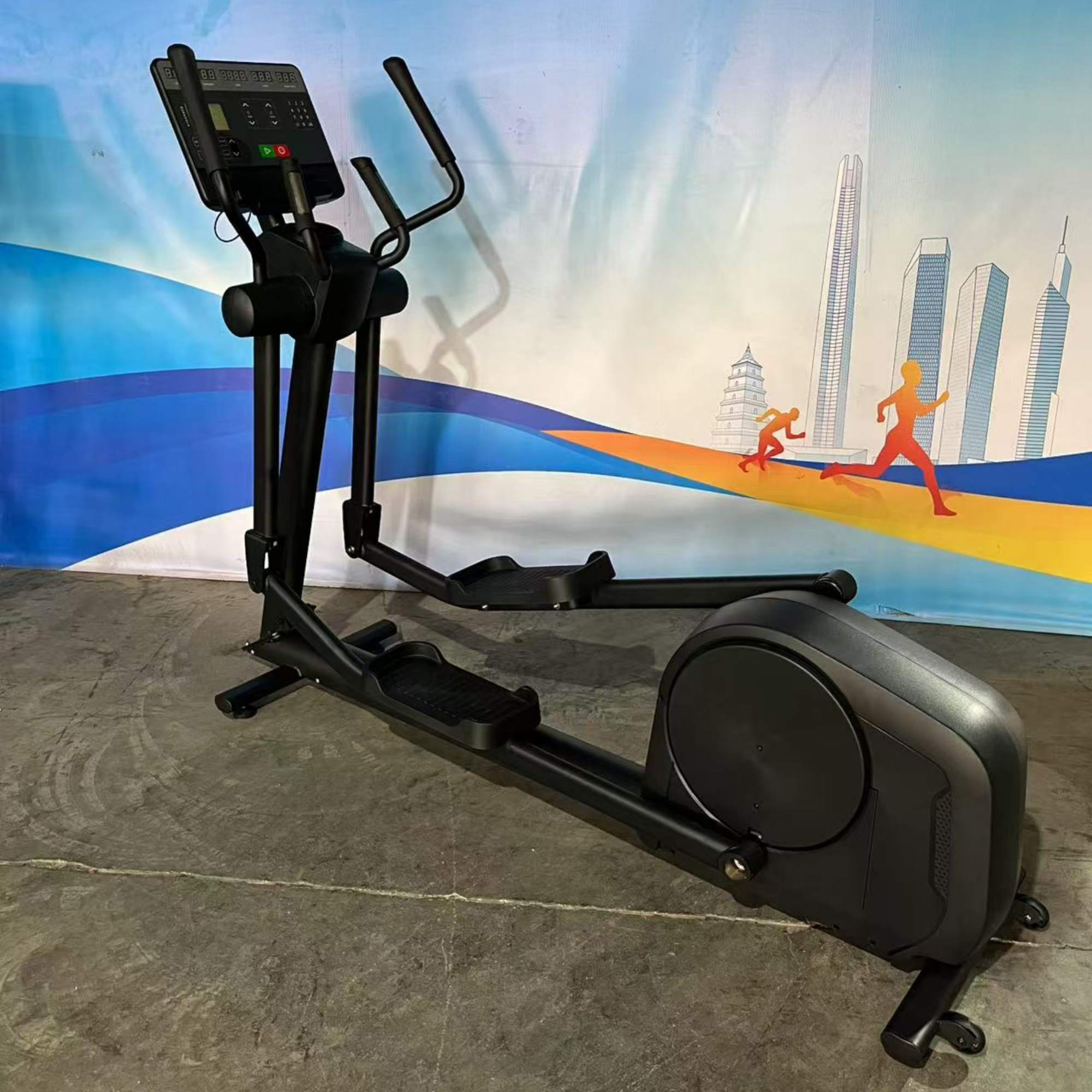手動磁気エリプティカルクロストレーナー LEDディスプレイ  - Home Gym Trainer のレビューと価格