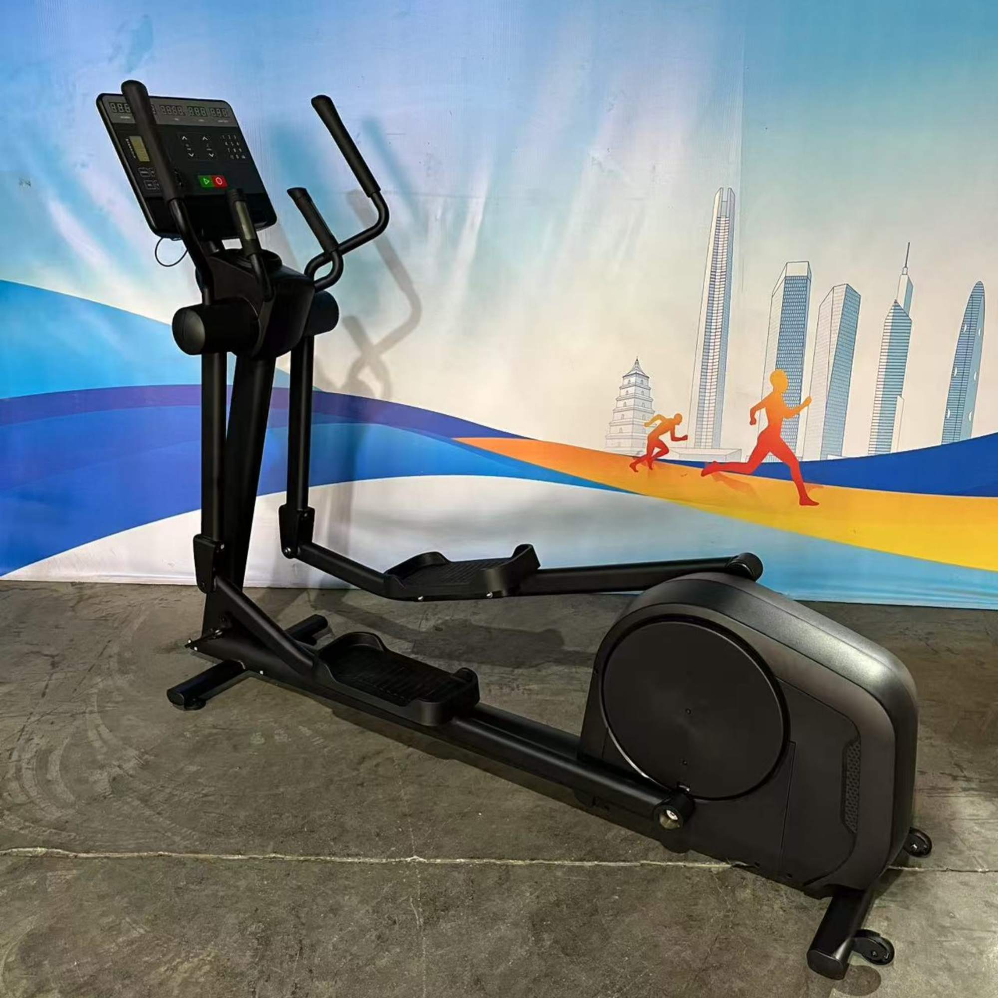 手動磁気エリプティカルクロストレーナー LEDディスプレイ  - Home Gym Trainer のレビューと価格