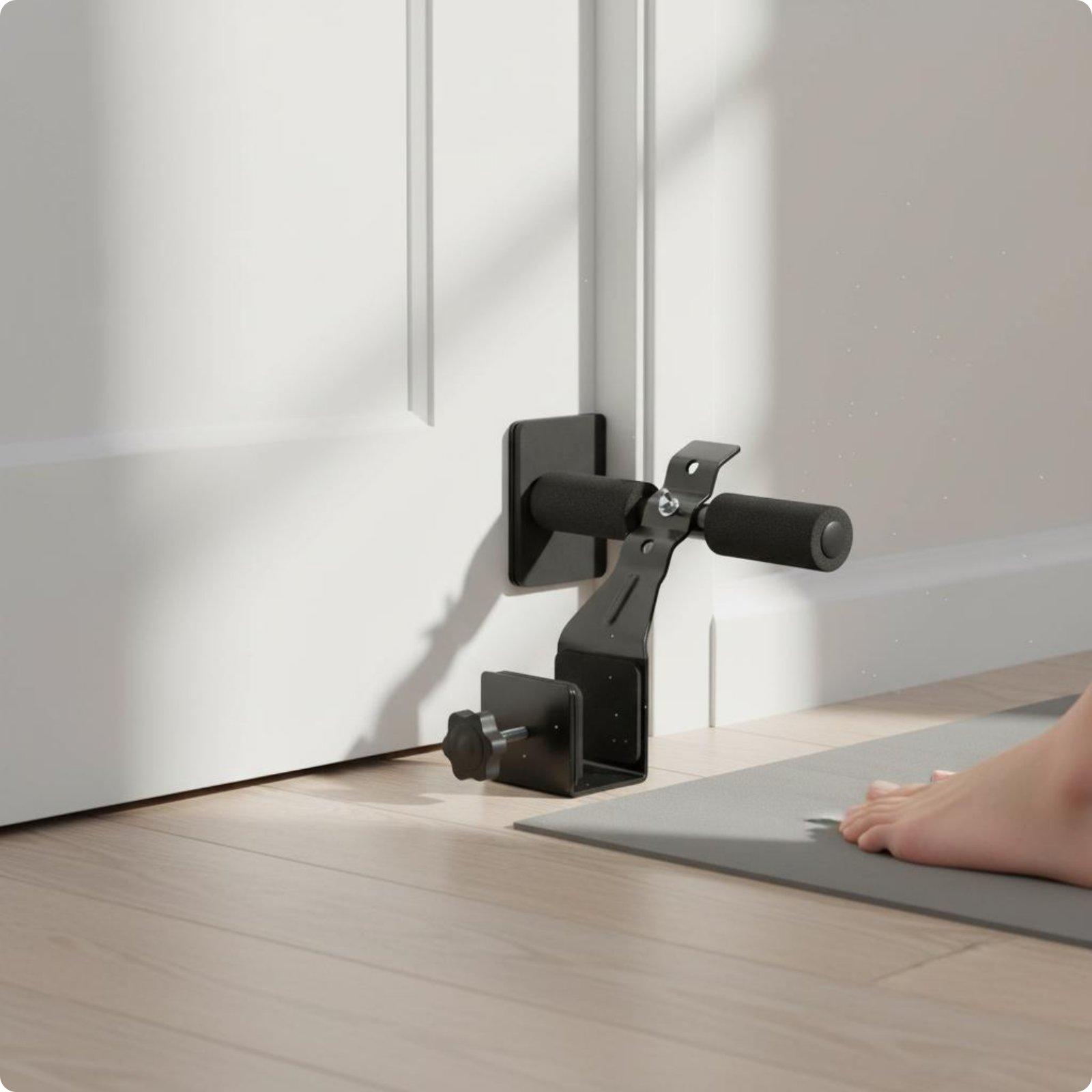 腹部トレーナー コンパクトなドア枠用シットアップバー 折りた - Home Gym Trainer のレビューと価格