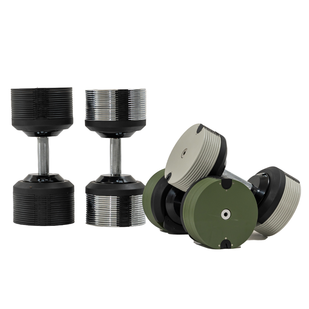 40kg調整可能ダンベルセット、スチール＆ラバー製フィットネ - Home Gym No Equipment のレビューと価格