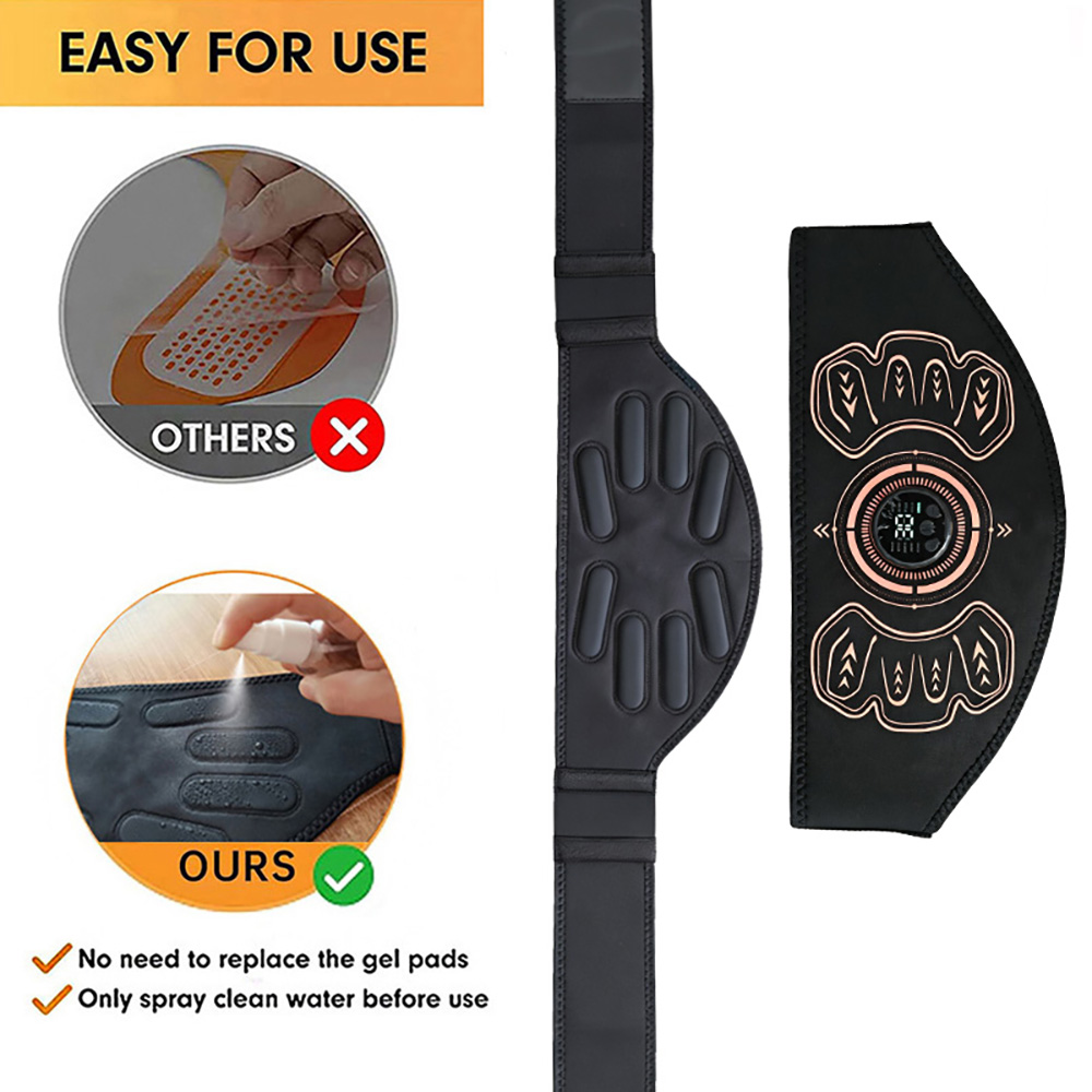 スマートフィットネスベルト 筋肉トーナー 腹筋トレーナー U - Home Gym Garden のレビューと価格