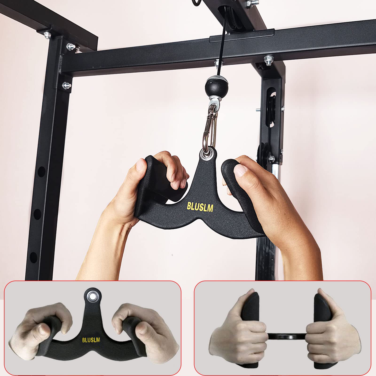 ホームジムフィットネスラットプルダウンハンドルグリップトレー - Home Gym Lat Pulldown のレビューと価格