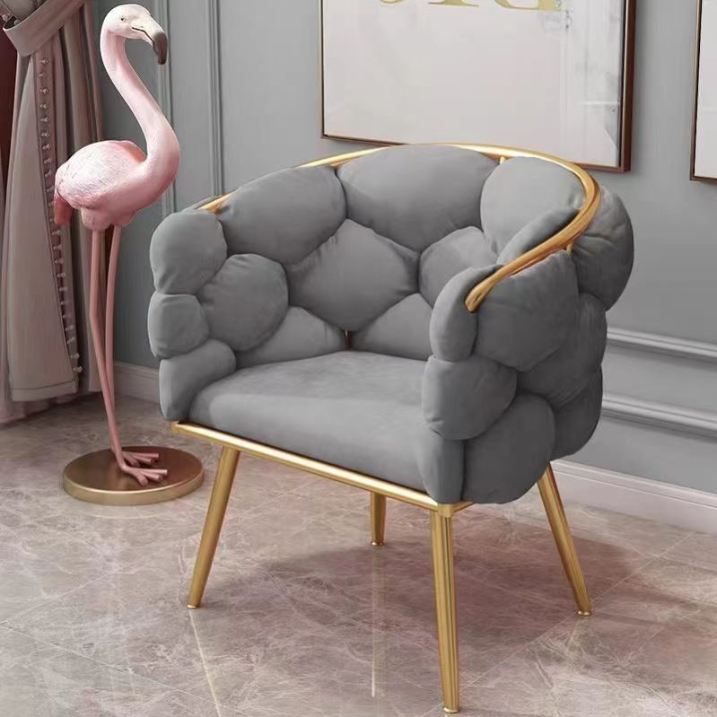 北欧モダンラグジュアリーゴールドラウンジチェア、ダイニング、 - Home Gym Gold のレビューと価格