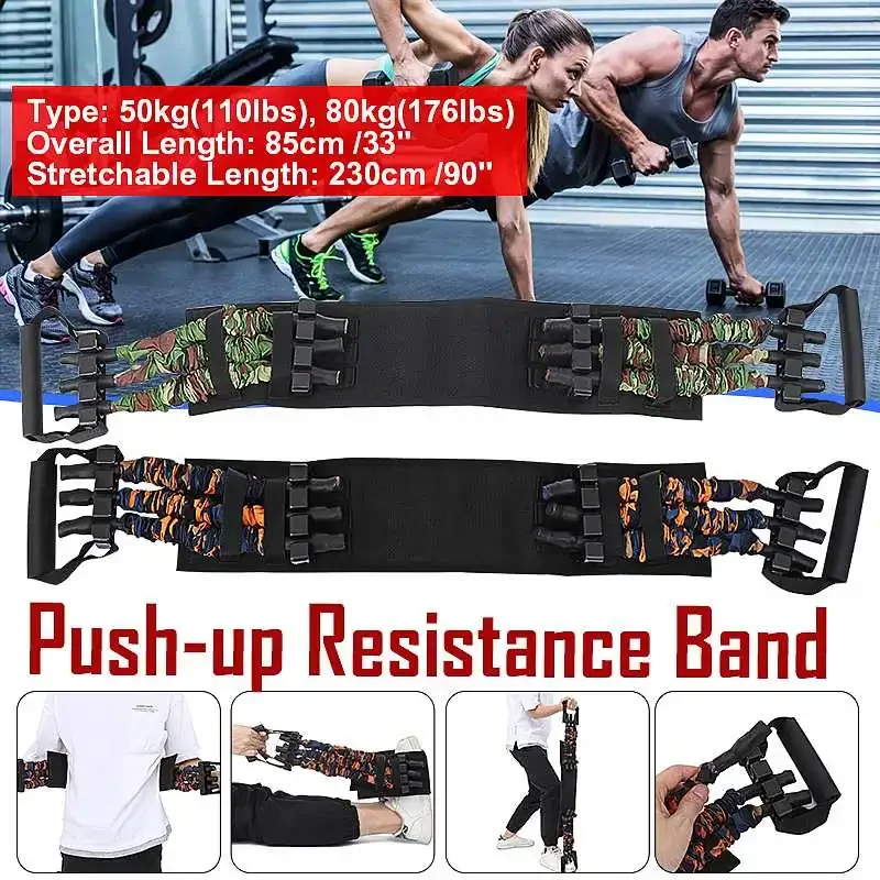 取り外し可能なベンチプレス抵抗バンド,筋肉ビルダー,腕のエキ - Home Gym Garden のレビューと価格