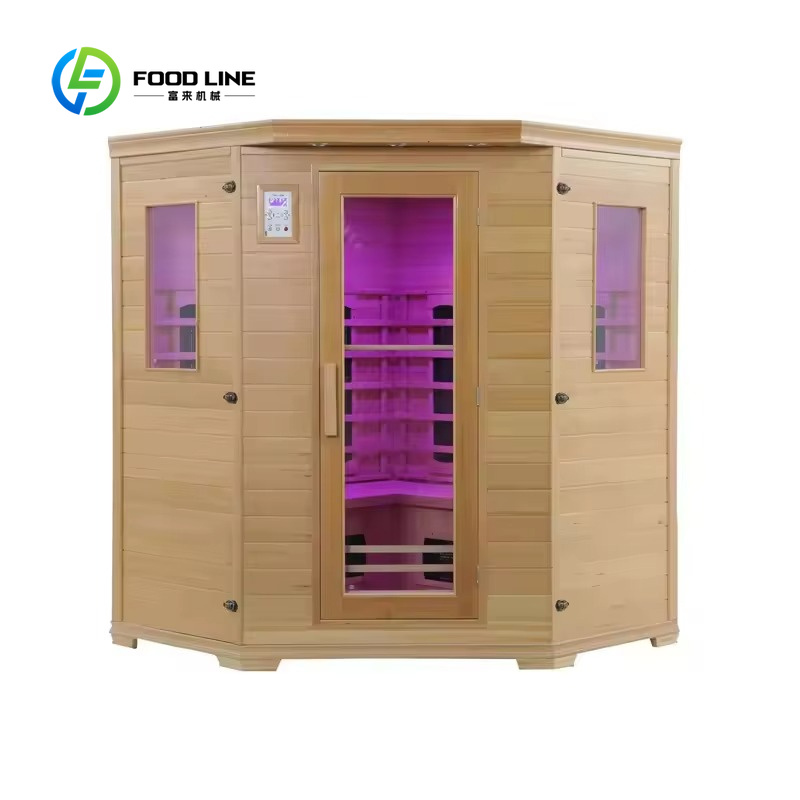 カスタマイズ可能な3～4人用フルスペクトル遠赤外線コーナーサ - Sauna Home Gym のレビューと価格