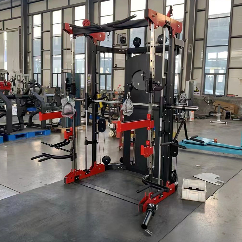 業務用マルチスミスマシンジム機器ホームジム多機能パワーケージ - Home Gym With Leg Press のレビューと価格