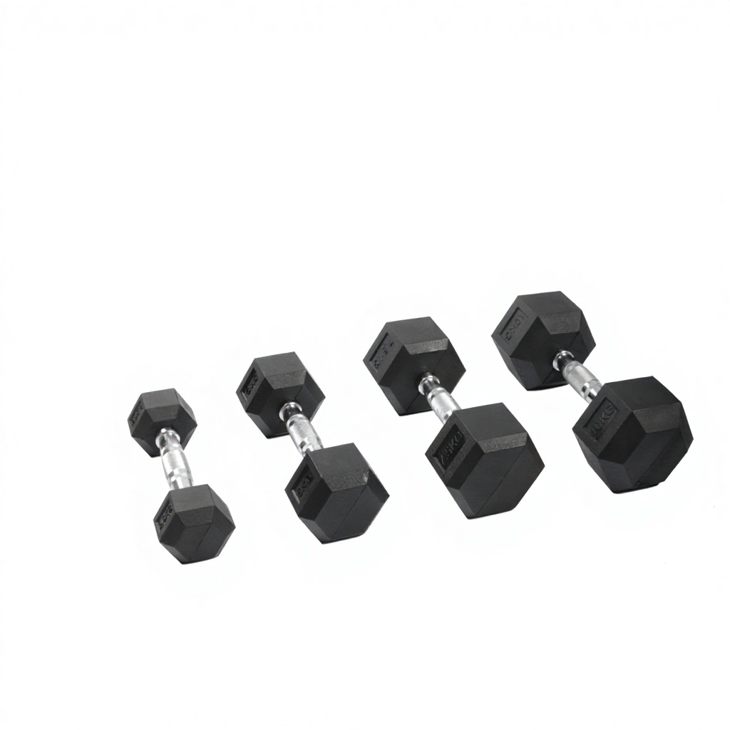 工場卸売カスタム耐久性ラバーコーティング六角ダンベル 重量器 - Home Gym No Equipment のレビューと価格