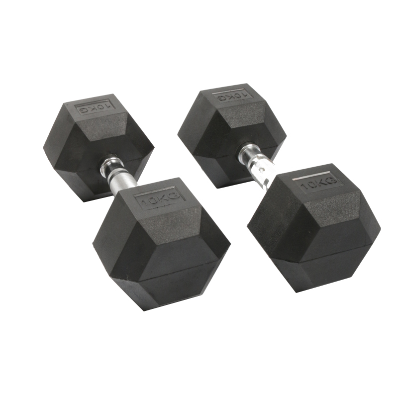 工場卸売カスタム耐久性ラバーコーティング六角ダンベル 重量器 - Home Gym No Equipment のレビューと価格