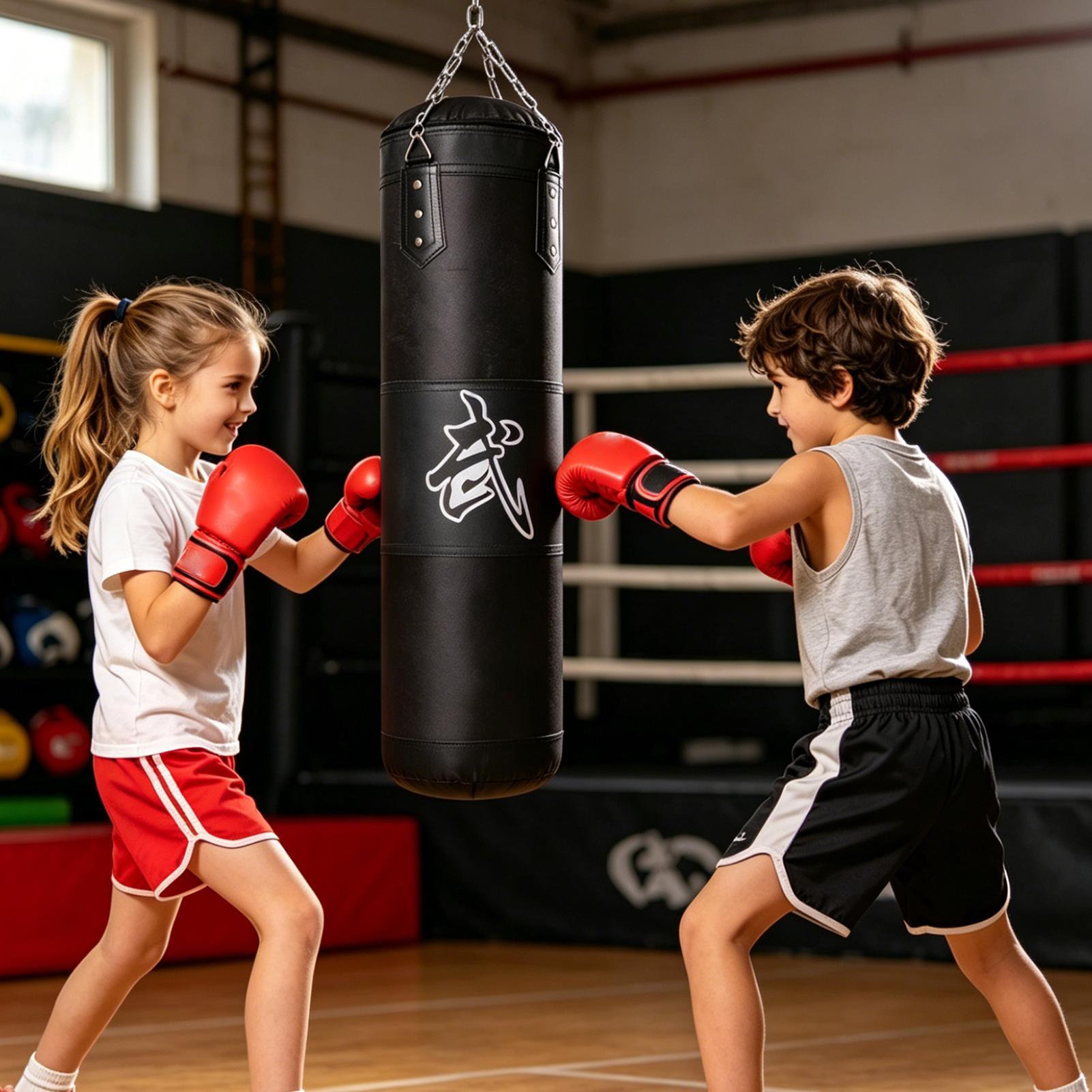 大人用パンチングバッグ 80 センチメートル高耐久吊り下げ可 - Home Gym Kids のレビューと価格
