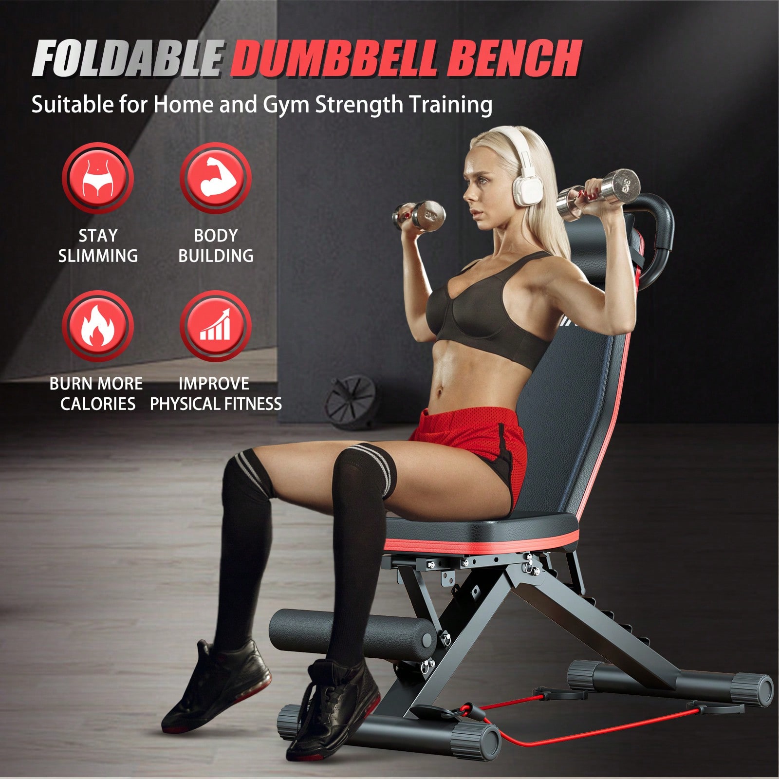 標準ウェイトベンチ、プレッチャーカールパッドとレッグデベロッ - Home Gym With Leg Press のレビューと価格