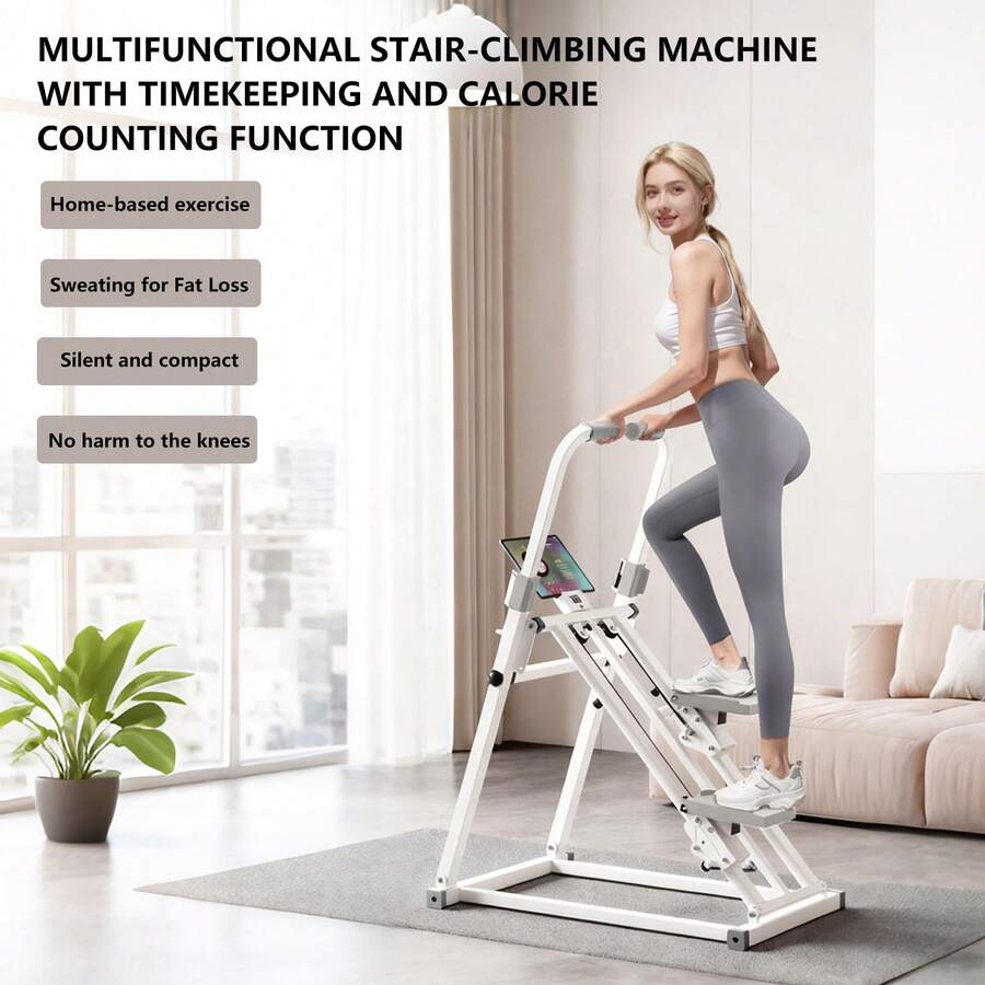 自宅でのエクササイズ用ステッパー、ハンドルバー付きステップフ - Home Gym No Equipment のレビューと価格