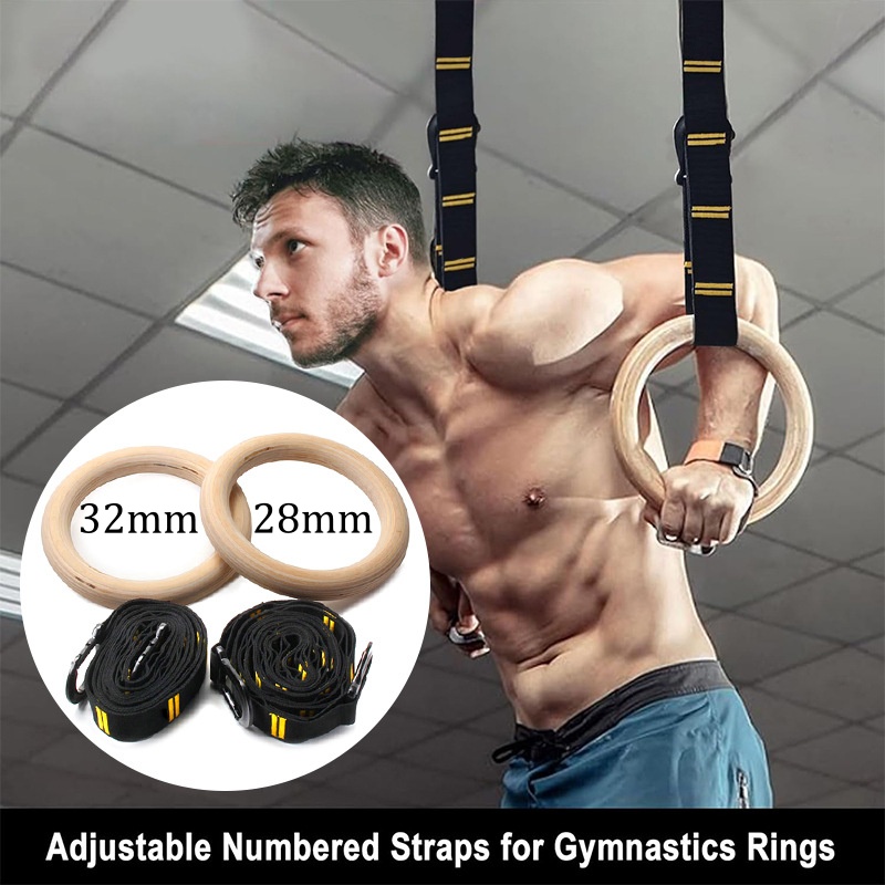28mm 32mm プルアップ体操リング 吊り下げ式滑り止め - Home Gym Garden のレビューと価格
