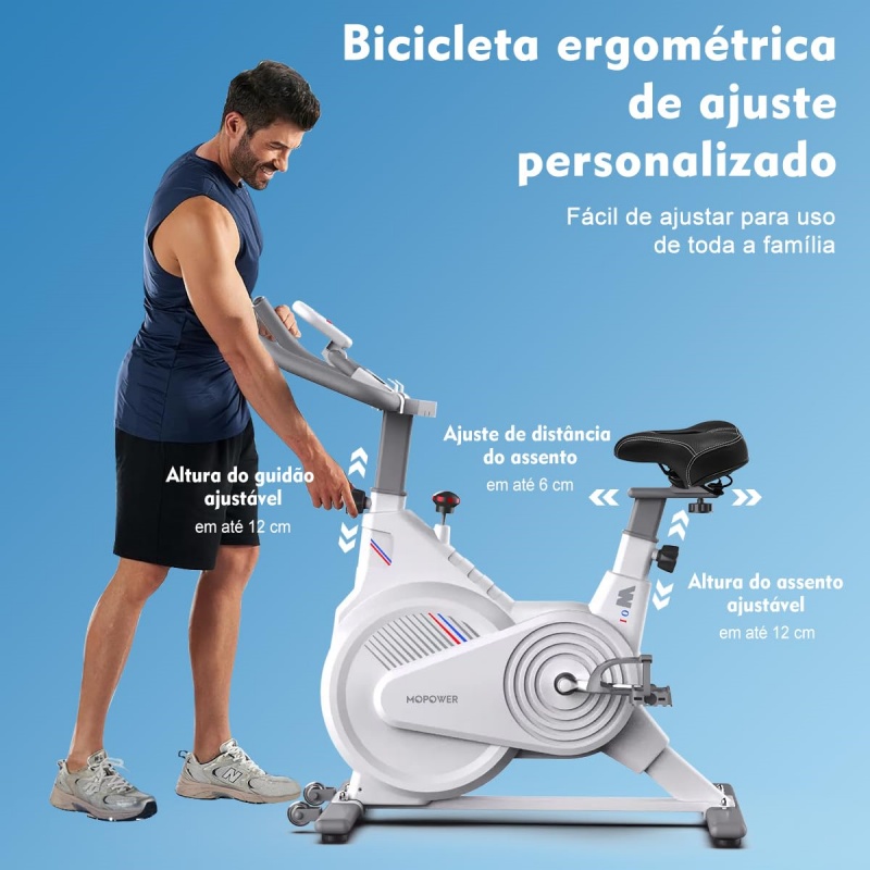 室内固定式スピンバイク、静音磁気抵抗エクササイズバイク（LC - Home Gym No Equipment のレビューと価格