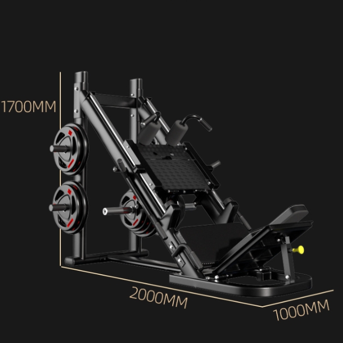 業務用ホームフィットネス機器 男女兼用 ハイウエストレッグプ - Vertical Leg Press のレビューと価格