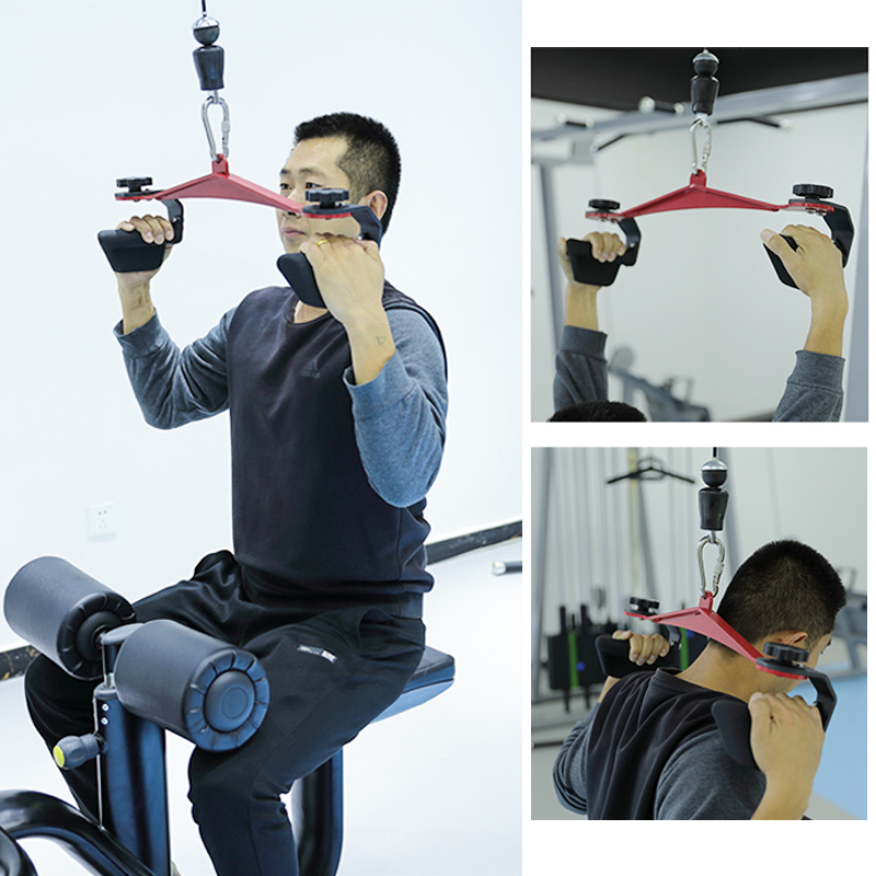 調整可能なフィットネスラットプルダウンバージムプーリーケーブ - Home Gym Lat Pulldown のレビューと価格